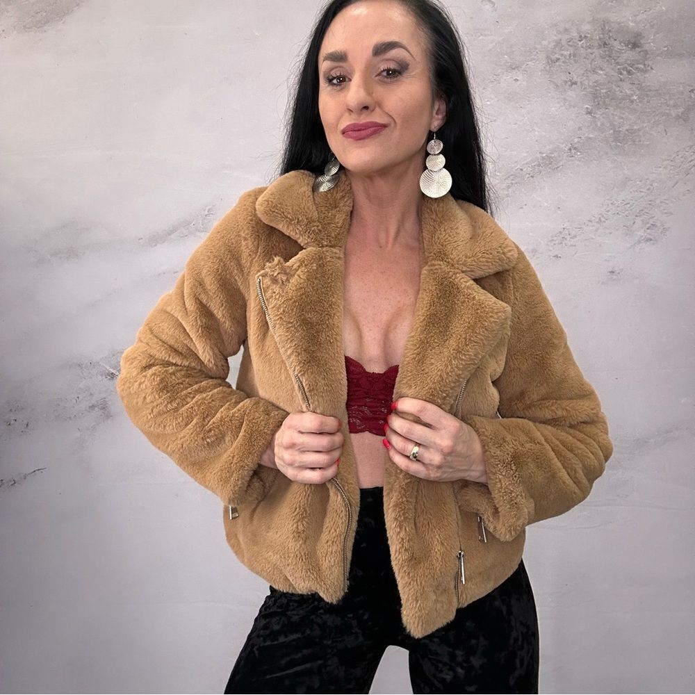 Bagatelle NYC teddy bear coat jacket
